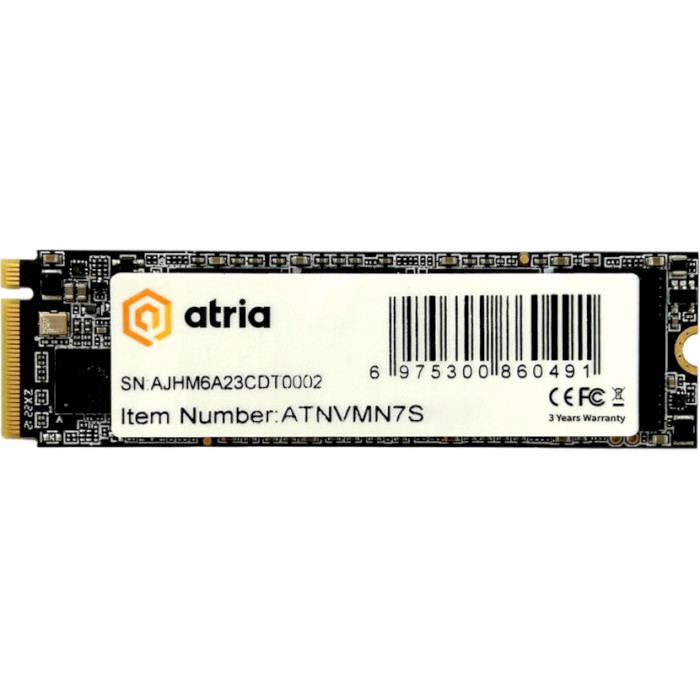 SSD диск ATRIA MN7S 1TB M.2 NVMe (ATNVMN7S/1024)