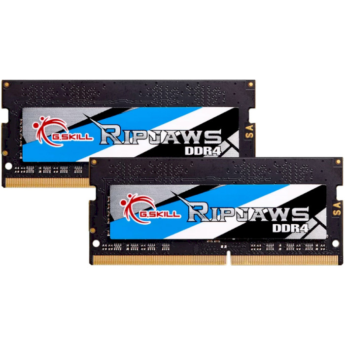 Модуль пам'яті G.SKILL Ripjaws SO-DIMM DDR4 3200MHz 64GB Kit 2x32GB (F4-3200C22D-64GRS)