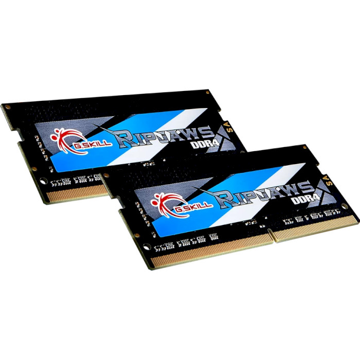 Модуль пам'яті G.SKILL Ripjaws SO-DIMM DDR4 3200MHz 64GB Kit 2x32GB (F4-3200C22D-64GRS)