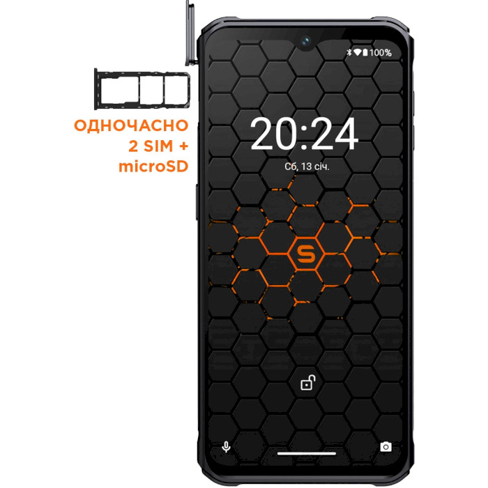 Смартфон SIGMA MOBILE X-treme PQ56 6/128GB Black (4827798338018)
