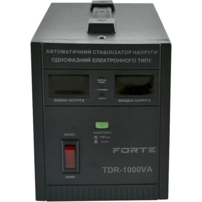 Стабилизатор напряжения FORTE TDR-1000VA