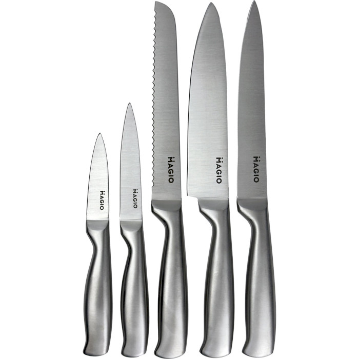 Набір кухонних ножів на підставці MAGIO MG-1093 5пр