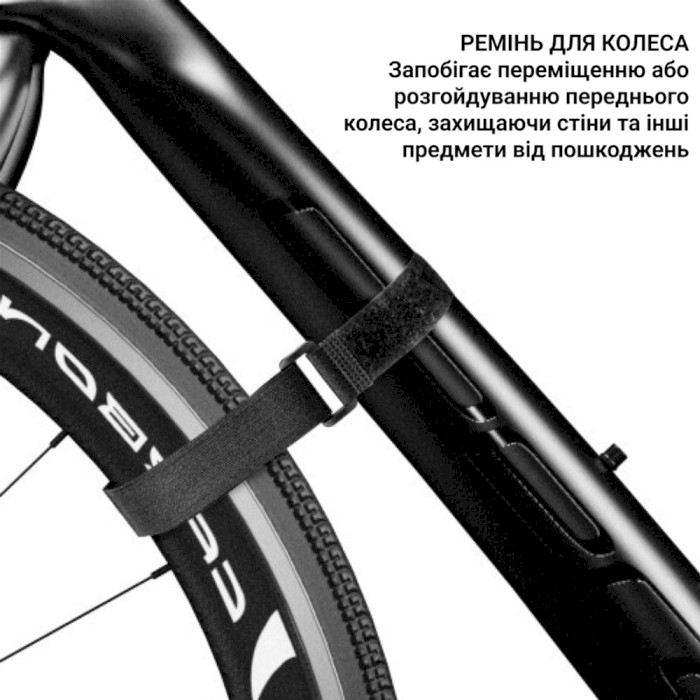 Настінне кріплення для велосипеда OFFICEPRO BSR117 Black