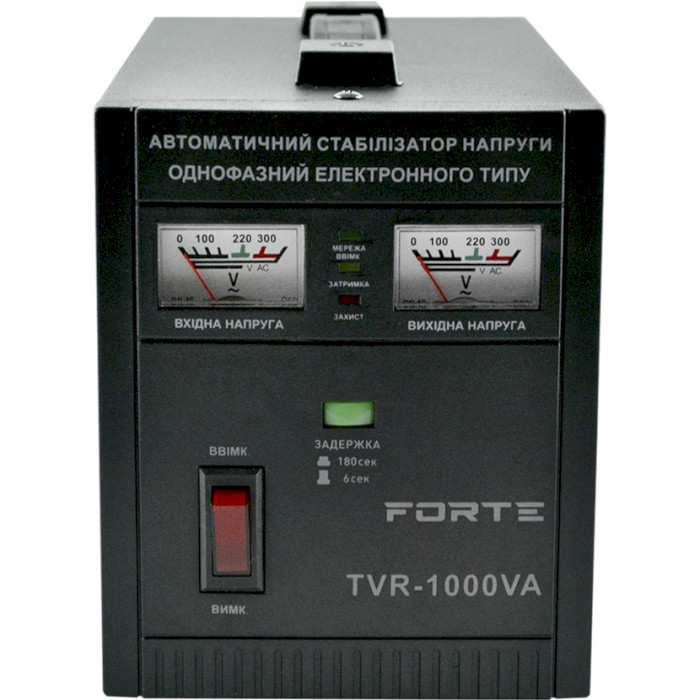 Стабилизатор напряжения FORTE TVR-1000VA