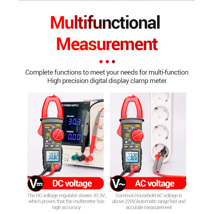 Токоизмерительные клещи ANENG PN200