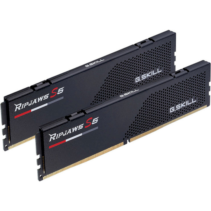 Модуль пам'яті G.SKILL Ripjaws S5 Matte Black DDR5 5600MHz 32GB Kit 2x16GB (F5-5600J3036D16GX2-RS5K)