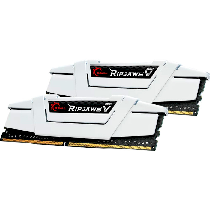 Модуль пам'яті G.SKILL Ripjaws V White DDR4 3600MHz 32GB Kit 2x16GB (F4-3600C18D-32GVW)