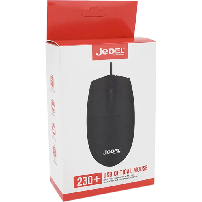 Мышь JEDEL 230+ Black