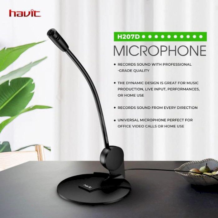 Мікрофон HAVIT HV-H207d