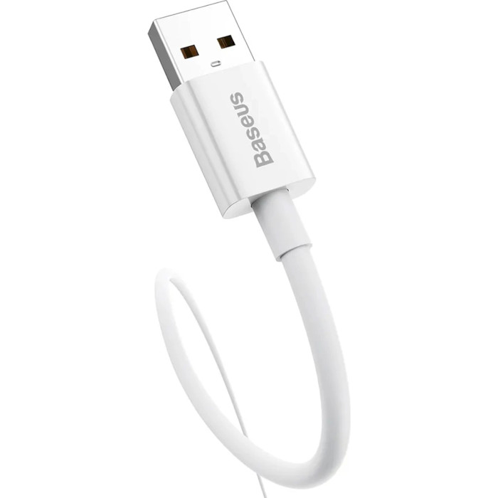 Кабель BASEUS Superior Series Fast Charging Data Cable USB to Type-C 100W 1м White (P10320102214-01)