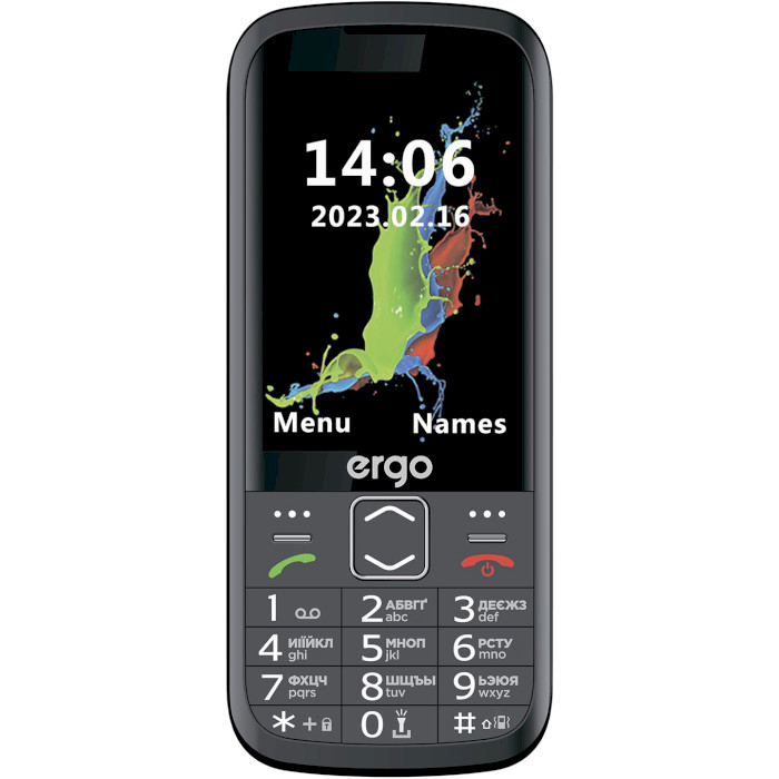 Мобільний телефон ERGO R351 Black