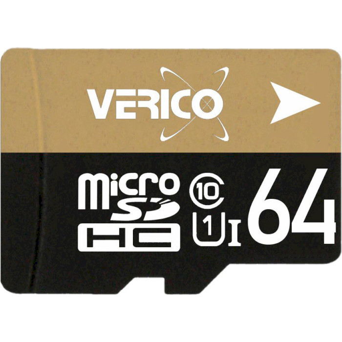 Карта пам'яті VERICO microSDXC 64GB Class 10 (1MCOV-MDX963-NN)