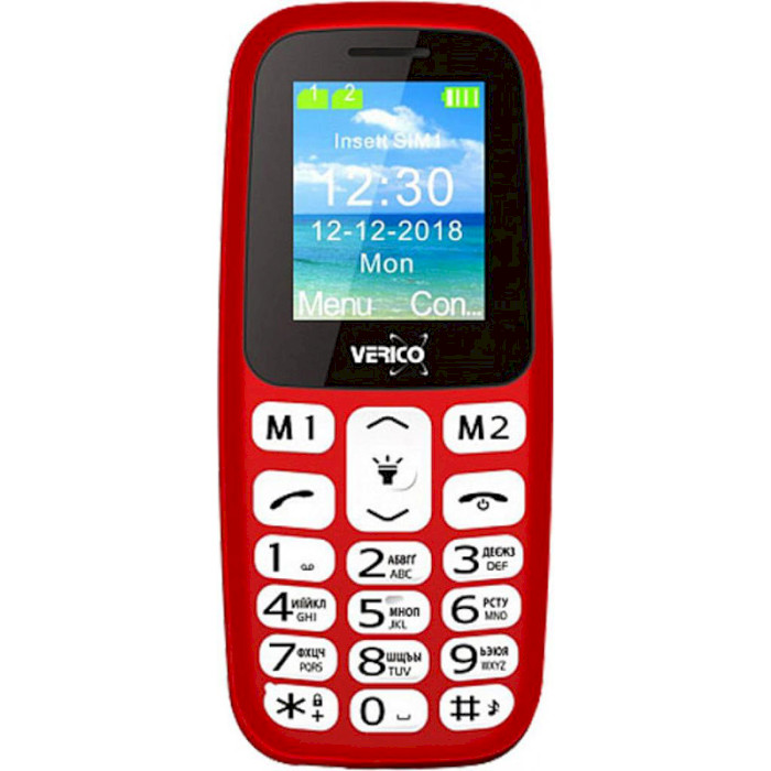 Мобільний телефон VERICO Classic A183 Red