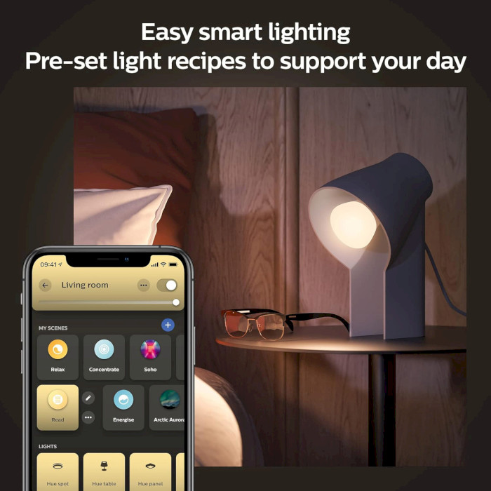 Комплект умных ламп PHILIPS HUE White and Color Ambiance E14 4W 2000-6500K 2шт (929002294205)