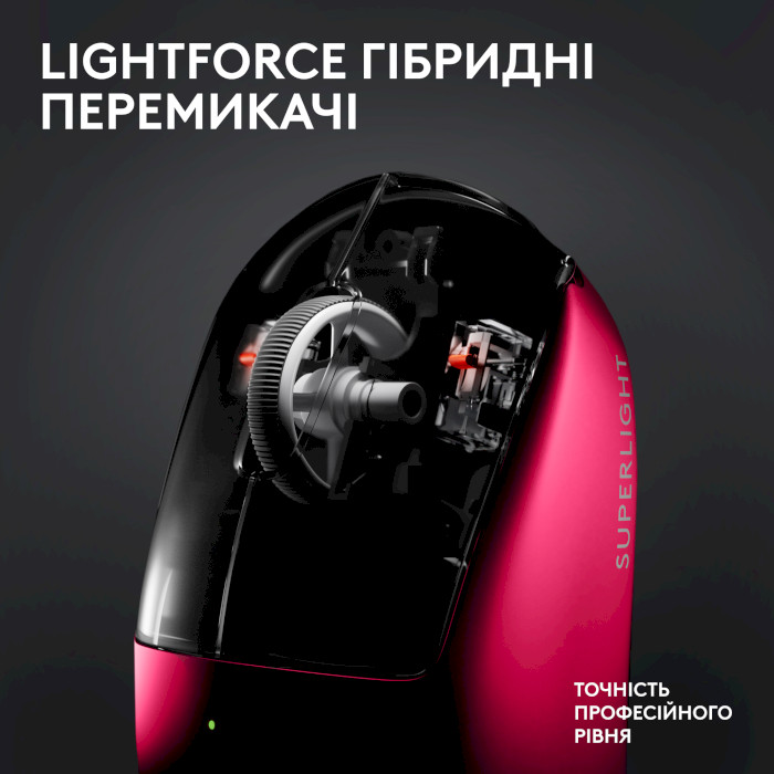 Миша ігрова LOGITECH G Pro X Superlight 2 Magenta (910-006797)