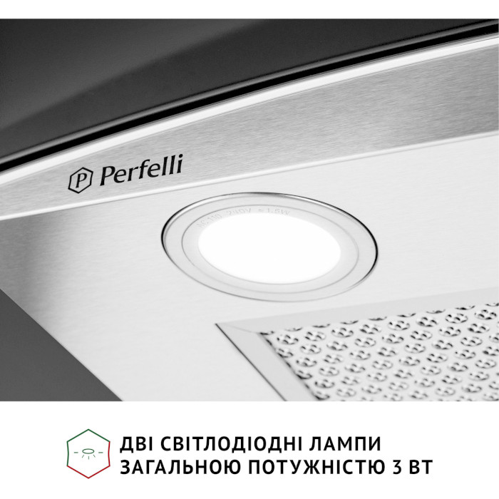 Витяжка PERFELLI GRASSI 6HMX Inox