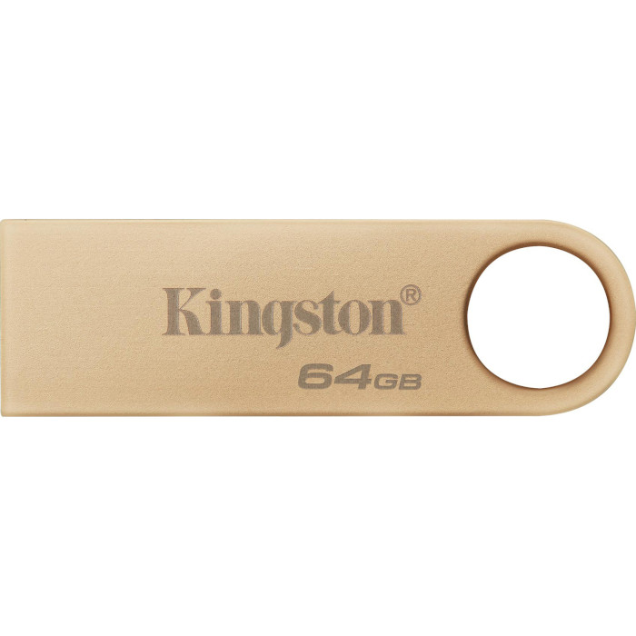 Флэшка KINGSTON DataTraveler SE9 G3 64GB USB3.2 Gold (DTSE9G3/64GB)