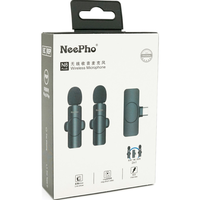 Микрофонная система NeePho N8 Plus 2-in-1