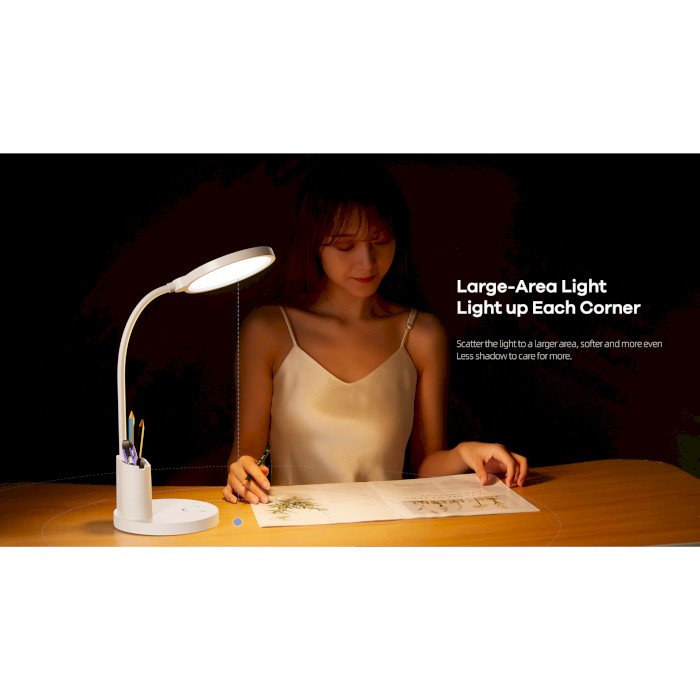 Лампа настольная REMAX ReSee Series Smart Eye-Caring LED Lamp White (RT-E815)