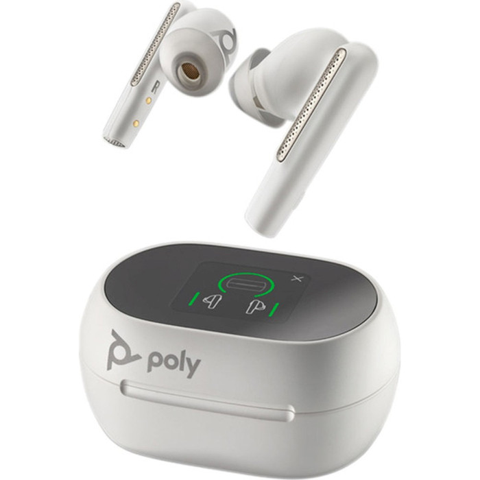 Навушники POLY Voyager Free 60+ UC + BT700 USB-A White Sand (7Y8G5AA)