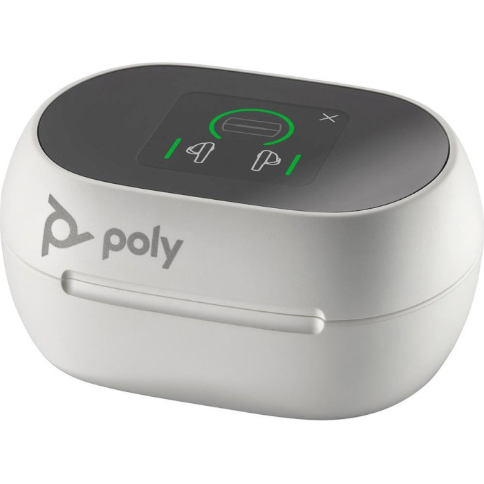 Навушники POLY Voyager Free 60+ UC + BT700 USB-A White Sand (7Y8G5AA)