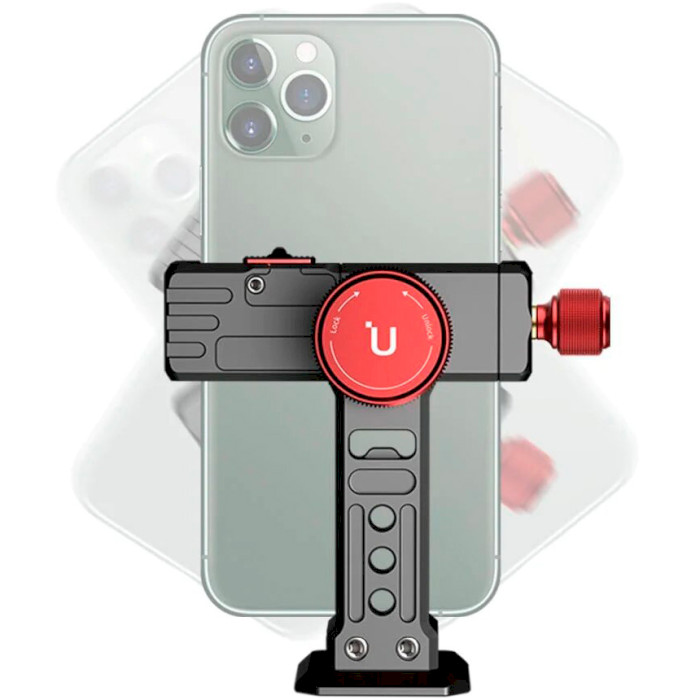 Тримач для смартфона ULANZI ST-14 Iron Man III 360 Degrees Tripod Smartphone Mount (UV-2110)