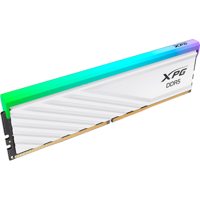 Модуль памяти ADATA XPG Lancer Blade RGB White DDR5 6000MHz 48GB Kit 2x24GB (AX5U6000C3024G-DTLABRWH)