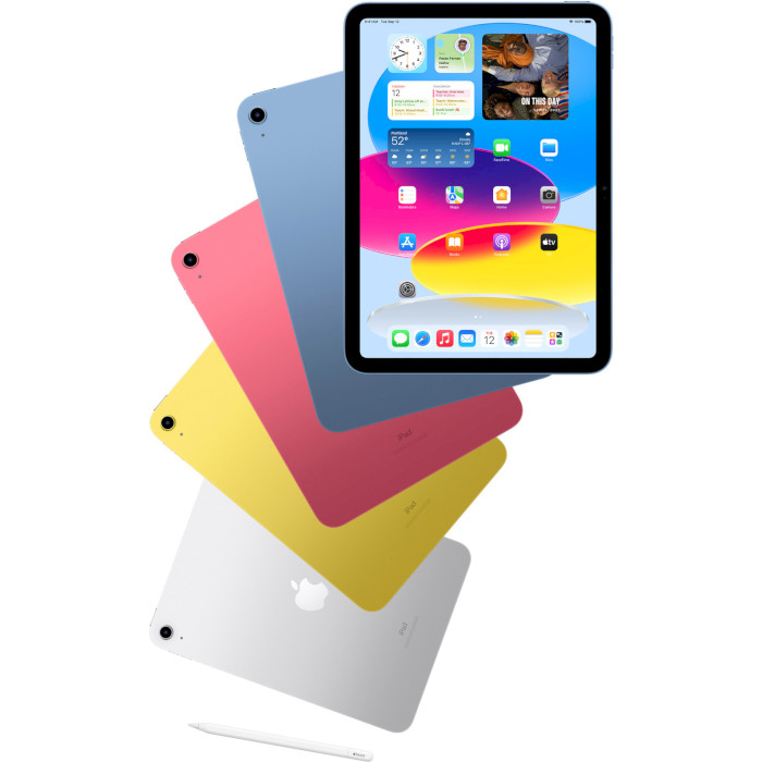 Планшет APPLE iPad 10.9" Wi-Fi 5G 64GB Pink (MQ6M3RK/A)