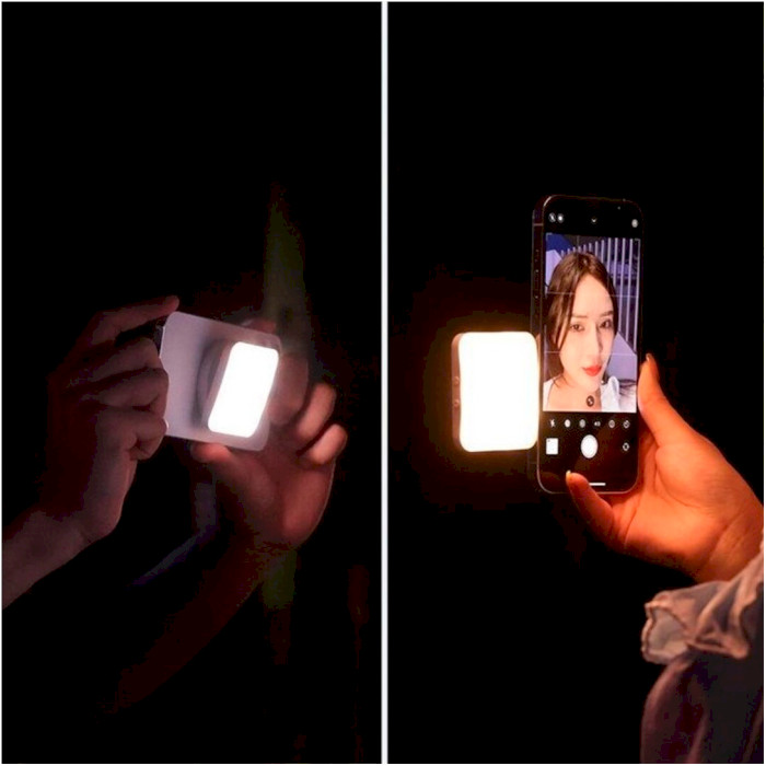 Подсветка для видеосъёмки ULANZI LT010 Smartphone Magsafe Selfie Flip Light White (UV-3045)