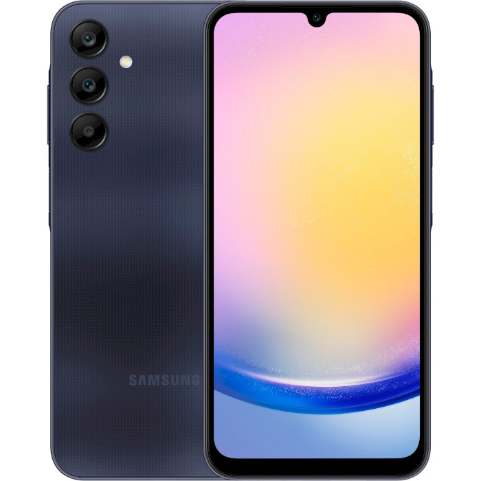 Смартфон SAMSUNG Galaxy A25 5G 8/256GB Brave Black (SM-A256BZKHEUC)