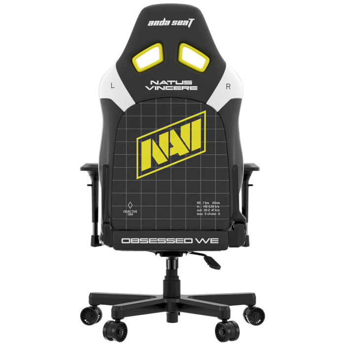 Крісло геймерське ANDA SEAT Navi Edition Size L Black