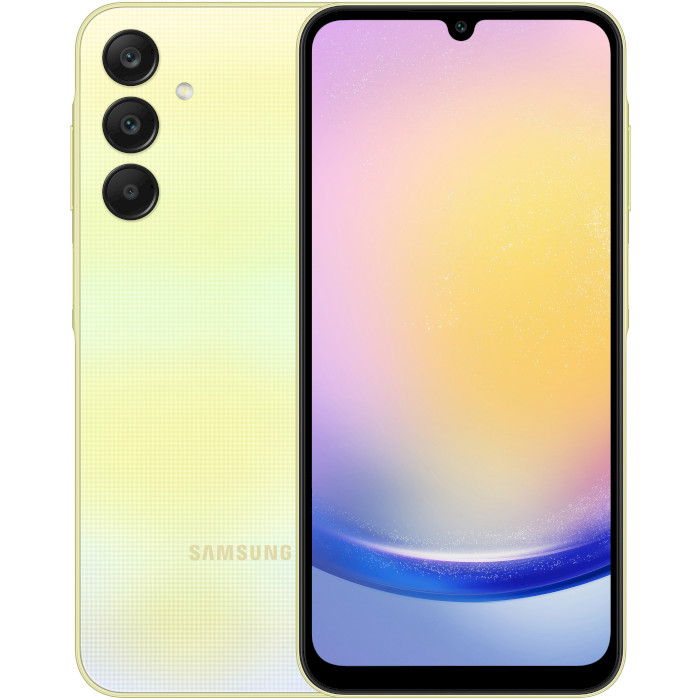 Смартфон SAMSUNG Galaxy A25 5G 6/128GB Yellow (SM-A256BZYDEUC)