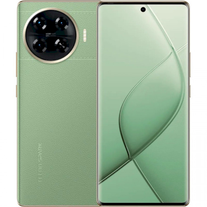 Смартфон TECNO Spark 20 Pro+ (KJ7) 8/256GB Magic Skin Green