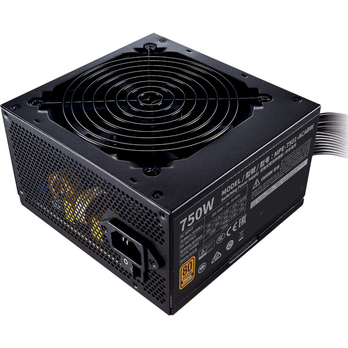 Блок питания 750W COOLER MASTER MWE 750 Bronze V2 (MPE-7501-ACABW-BEU)