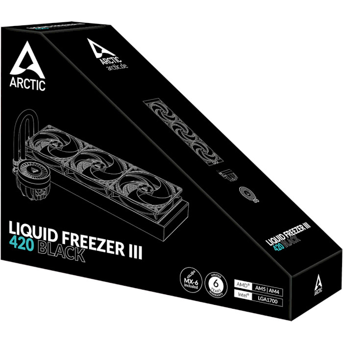 Система водяного охлаждения ARCTIC Liquid Freezer III 420 (ACFRE00137A)