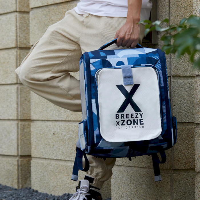 Рюкзак-переноска PETKIT Breezy X Zone Blue (P7703-B)