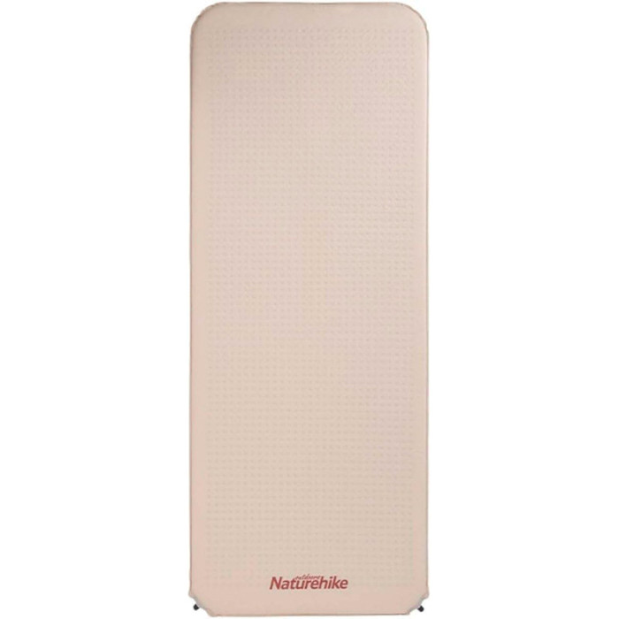 Самонадувний килимок NATUREHIKE Single Outdoor Self-Inflating Sleeping Mat Beige (NH20DZ002-S3)