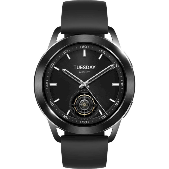 Смарт-часы XIAOMI Watch S3 Black (BHR7874GL)