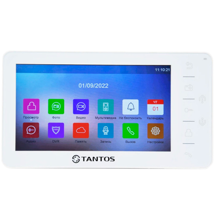 Комплект видеодомофона TANTOS Prime HD White + Triniti HD