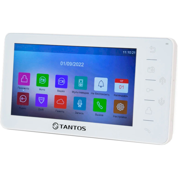 Комплект видеодомофона TANTOS Prime HD White + Triniti HD