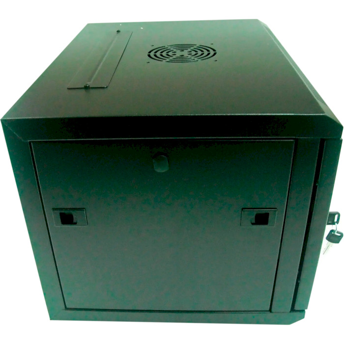 Настенный шкаф 19" HYPERNET WMNC-35-6U-FLAT-AC (6U, 600x350мм, RAL7011)