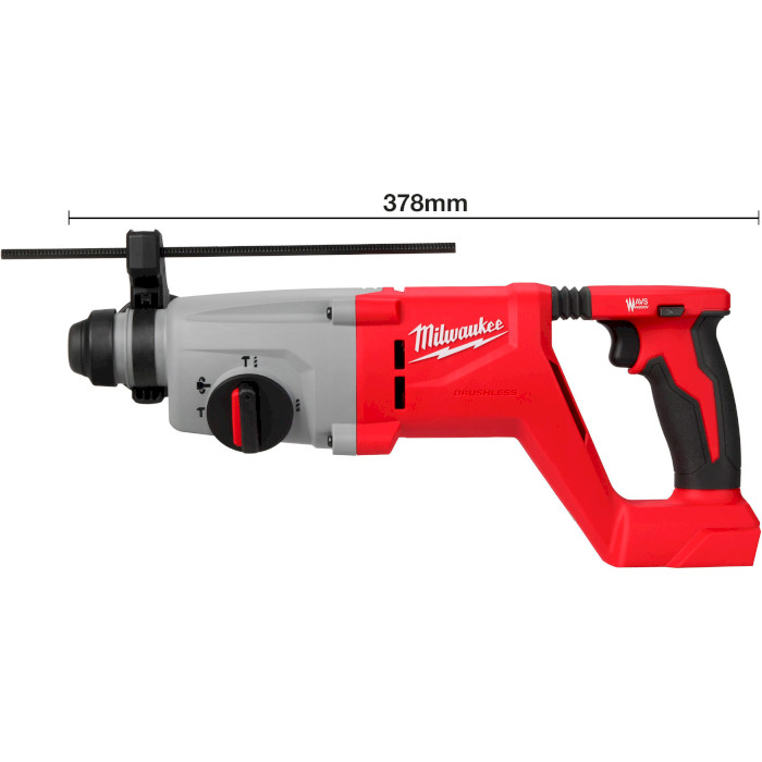 Аккумуляторный перфоратор MILWAUKEE M18 BLHACD26-0 SDS-plus (4933492483)