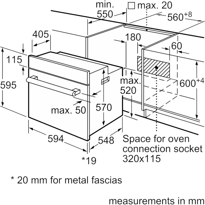 Духова шафа BOSCH HBJ558YB3Q