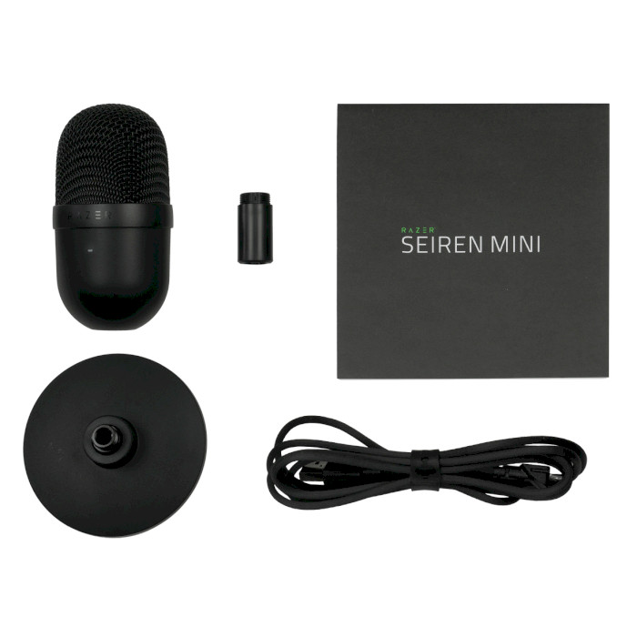 Мікрофон для стримінгу/подкастів RAZER Seiren V3 Mini Black (RZ19-05050100-R3M1)