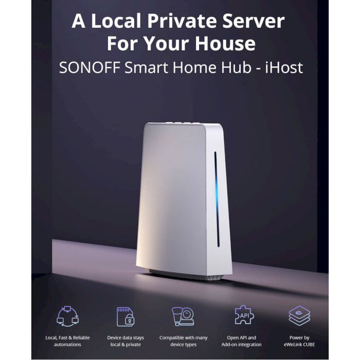 Шлюз для умного дома SONOFF iHost 2G Smart Home Hub