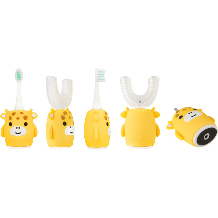 Электрическая детская зубная щётка AHEALTH Kids Sonic Smile 2 Yellow