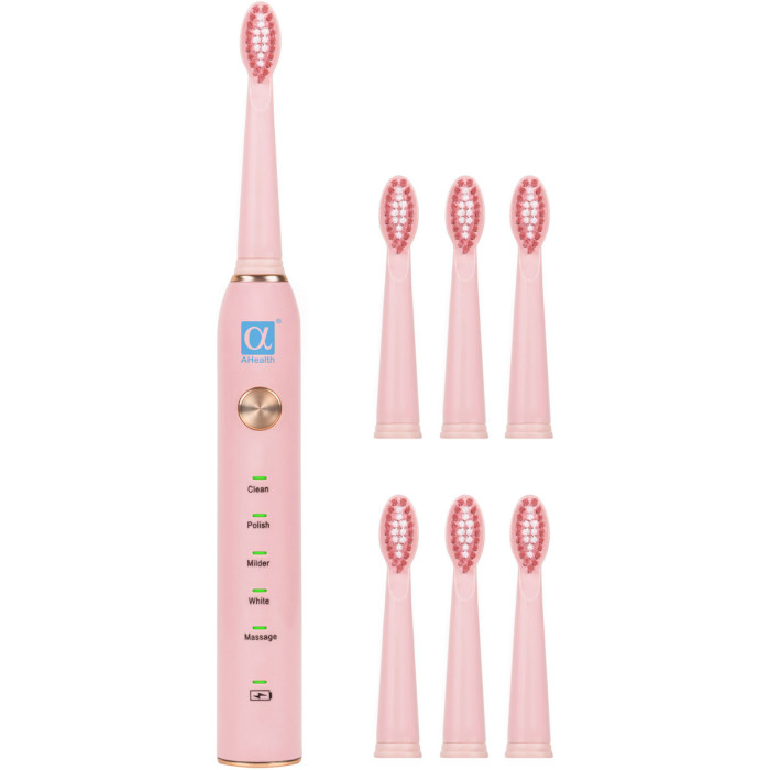 Электрическая зубная щётка AHEALTH Smart Sonic Smile 1 Pink
