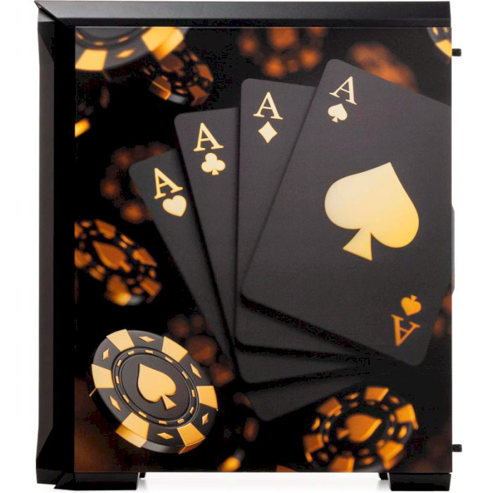 Корпус VINGA Tank Poker aces Black