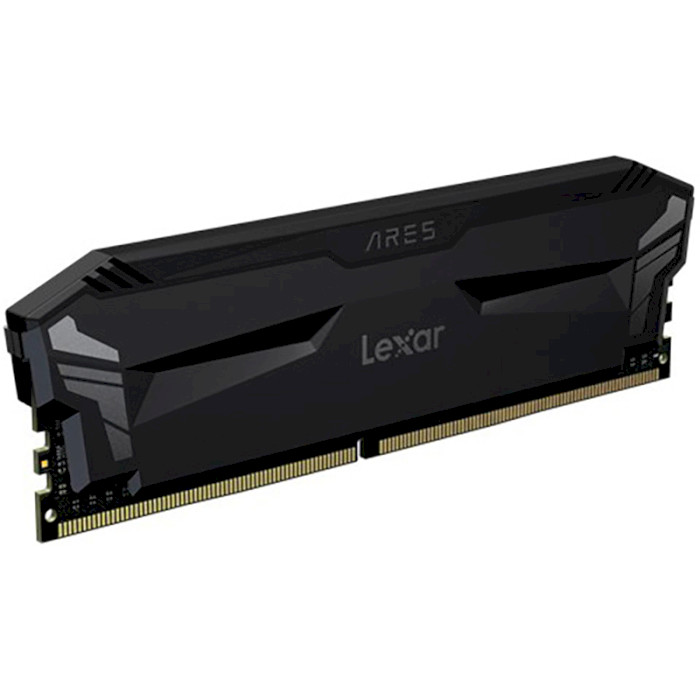 Модуль пам'яті LEXAR Ares Matt Black DDR4 3600MHz 32GB Kit 2x16GB (LD4BU016G-R3600GD0A)