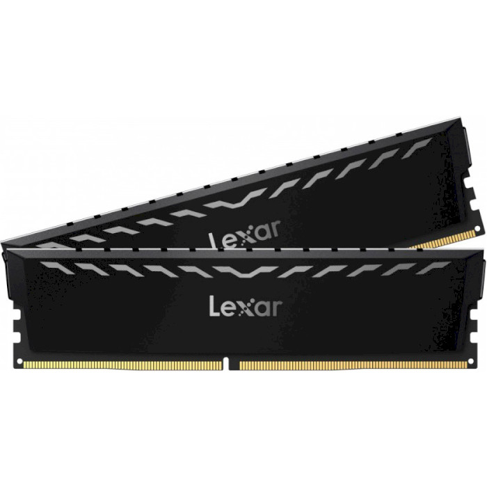 Модуль пам'яті LEXAR Thor Black DDR4 3600MHz 32GB Kit 2x16GB (LD4U16G36C18LG-RGD)